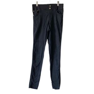 Black high rise jeggings leggings pants stretchy